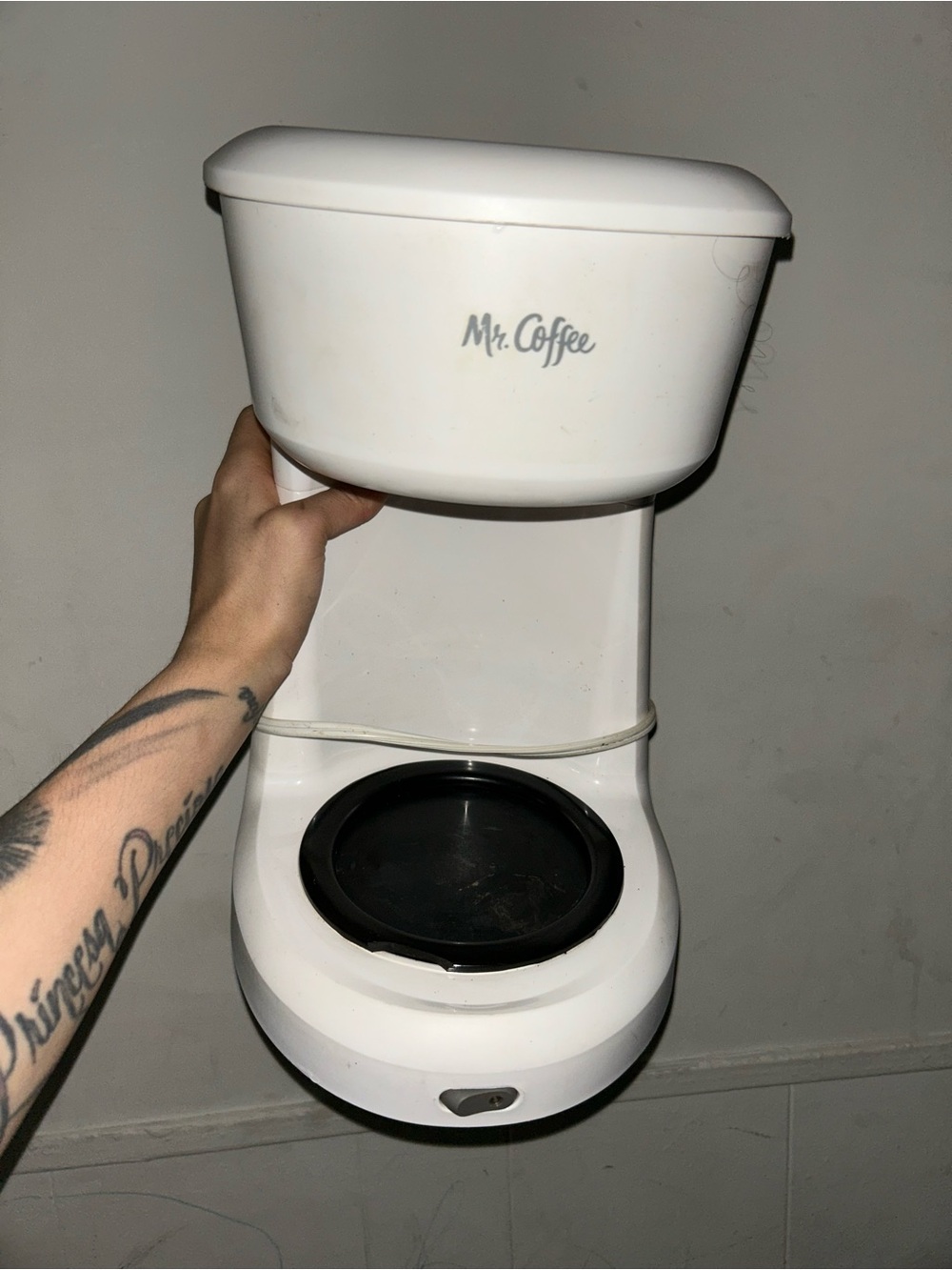 White Drip Coffee Maker